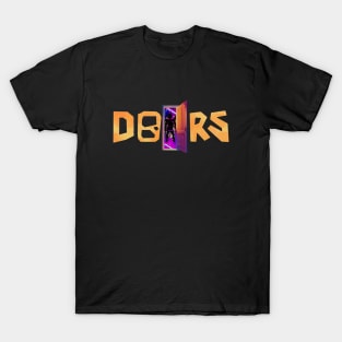 Open DOORS - Glitch (Roblox Doors) T-Shirt